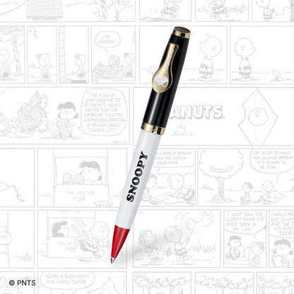 Estie Snoopy fountain pen detail