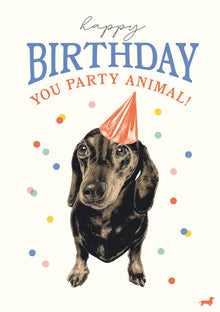 Party Animal Call Me Frank Card