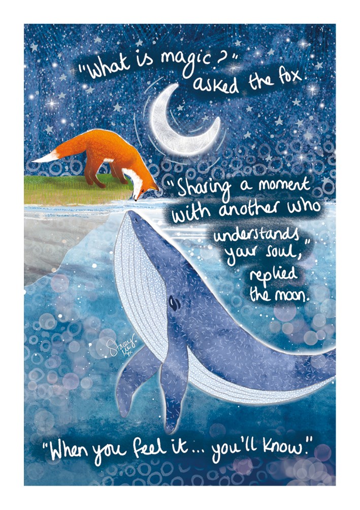 What is Magic Fox Under the Moon Card