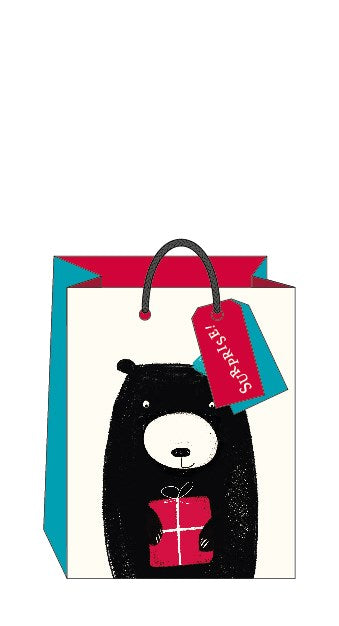 Bear Medium Portrait Gift Bag