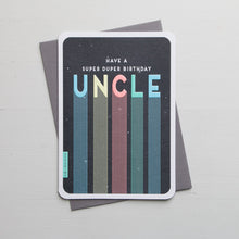 Happy Birthday Uncle Card