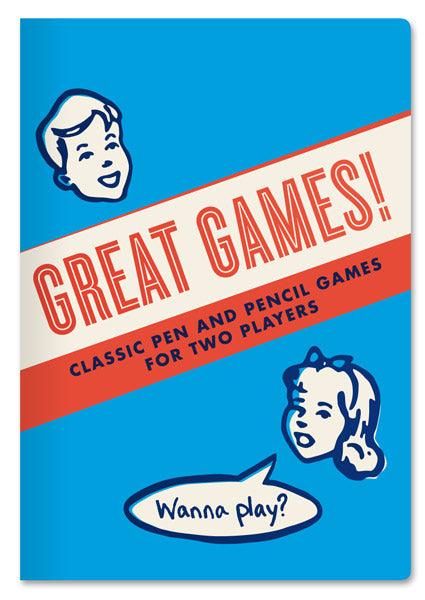 Great Games pocket notebook cover by Unemployed Philosophers Guild