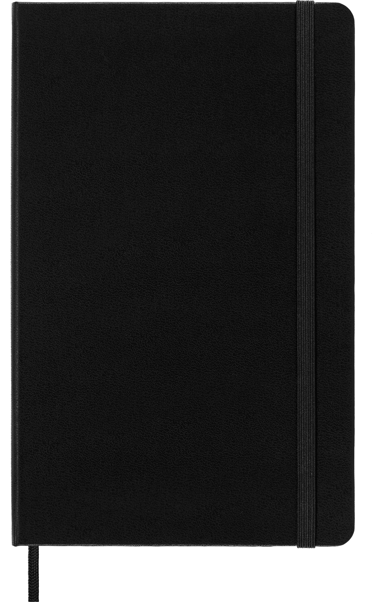 Moleskine Classic Notebook, Large, Dotted, Hard Cover in Black – front cover