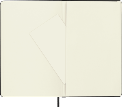 Moleskine Large Dotted Hard Cover Notebook in Black – detail