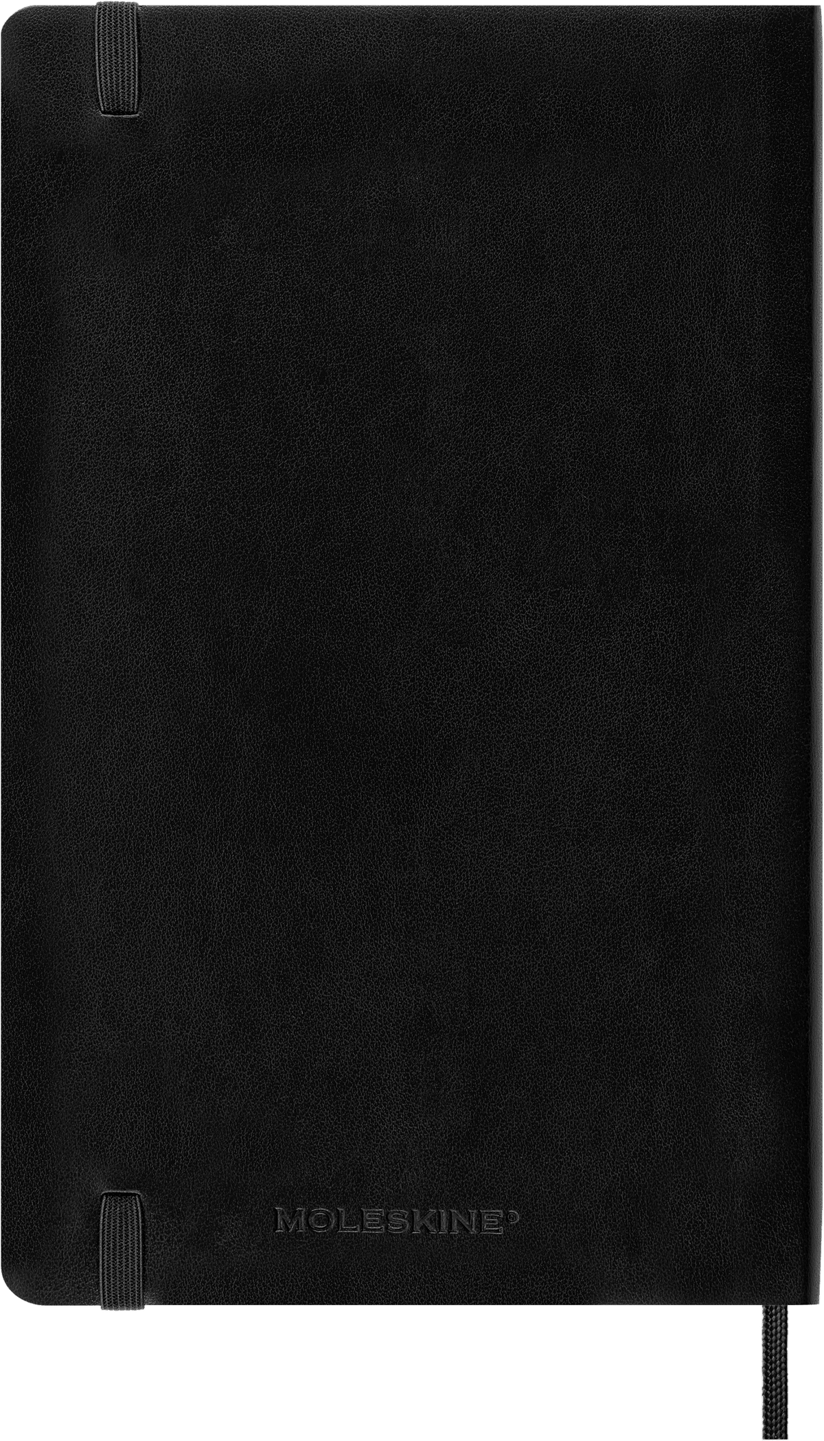 Moleskine Classic Large dotted soft cover notebook in black – detail