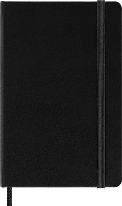 Moleskine Classic Notebook, Pocket, Dotted, Hard Cover in Black – front cover