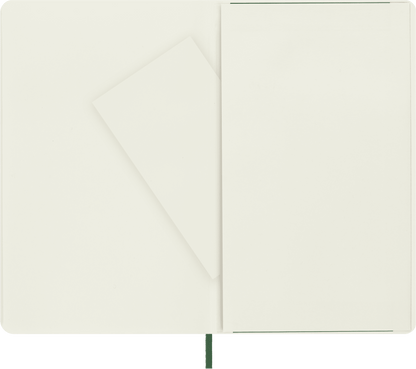 Moleskine Large Plain Soft Cover Notebook in Myrtle Green – detail