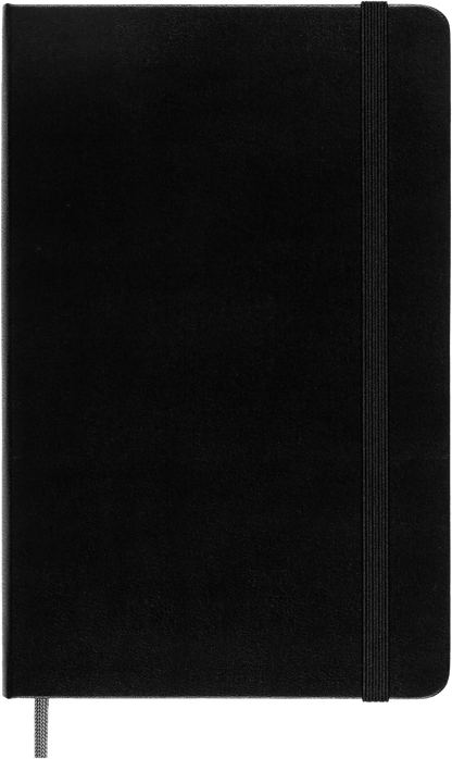Moleskine Art Sketchbook, medium, with black hard cover and elastic closure