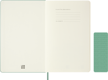 Moleskine Sage Green debossed notebook – alternative view
