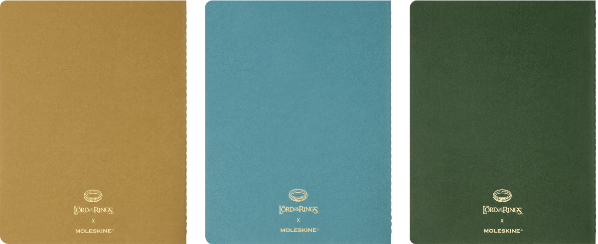Moleskine The Lord of the Rings Cahier Journals – set of three