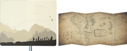 Moleskine The Lord of the Rings Aragorn notebook – back cover