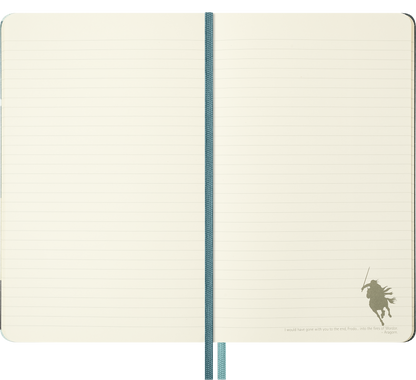 Moleskine The Lord of the Rings Aragorn notebook – ruled inside pages
