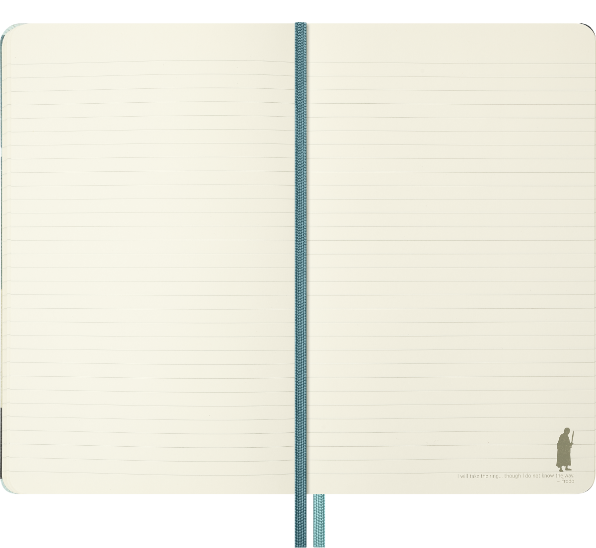 Moleskine The Lord of the Rings Aragorn notebook – character quote details