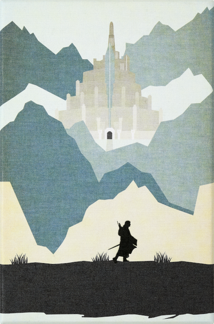 Moleskine The Lord of the Rings large ruled notebook with Aragorn on the cover, with gift box