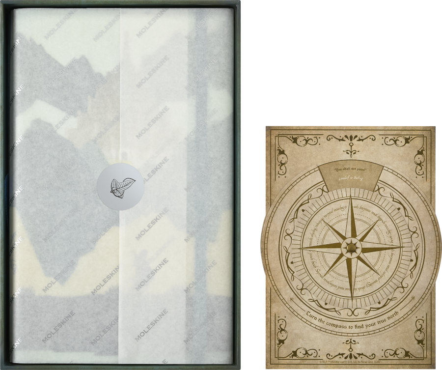 Moleskine The Lord of the Rings Aragorn notebook – themed gift box