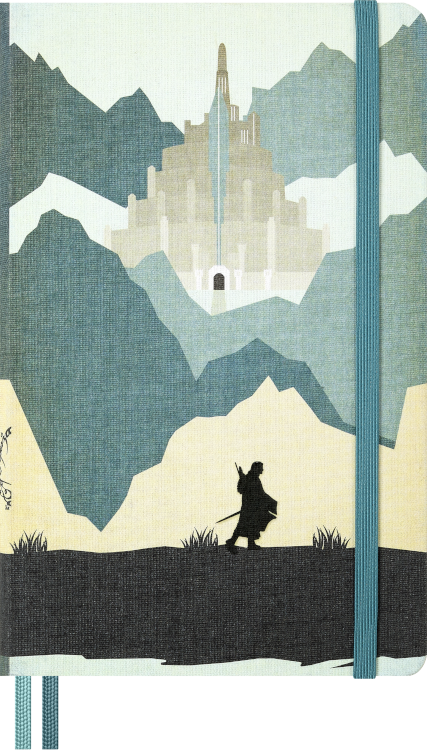 Moleskine The Lord of the Rings Aragorn notebook – cover detail