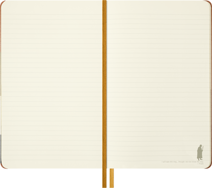 Moleskine Lord of the Rings notebook – map insert and stickers