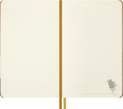 Moleskine Lord of the Rings notebook – map insert, compass and stickers