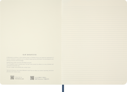 Moleskine Lord of the Rings XL notebook – ruled ivory pages with character quotes