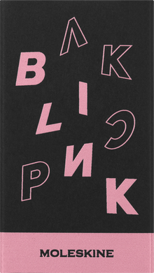 Moleskine x BLACKPINK set of 2 notebook personalisation pins