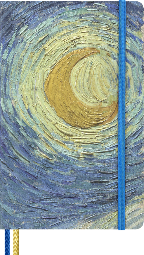 Moleskine MoMA Van Gogh Large Ruled Notebook – The Starry Night – The ...