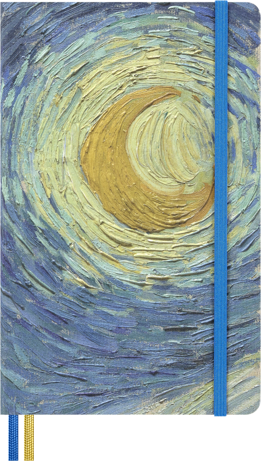 Moleskine MoMA Van Gogh Large Ruled Notebook – The Starry Night – The ...