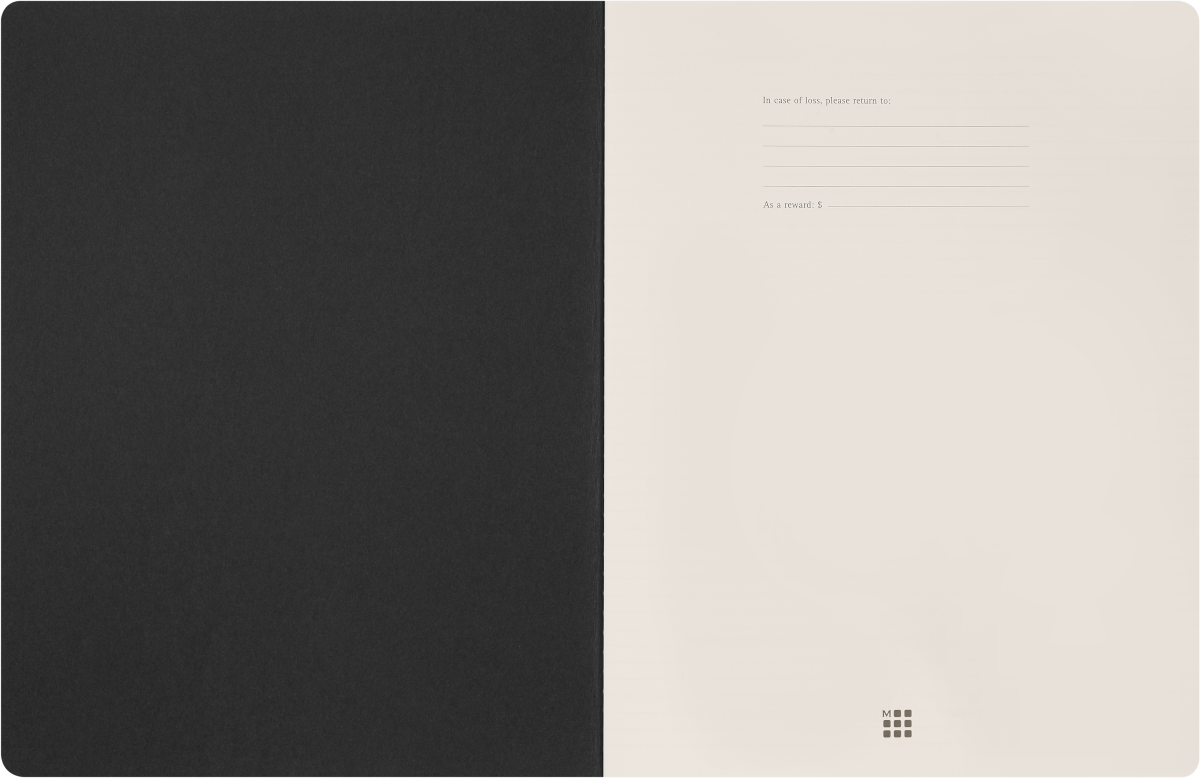 Moleskine Year of the Horse Cahier Journal – back cover