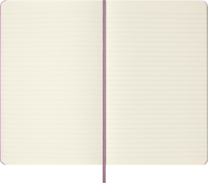 Moleskine Majestic Pink notebook – matching bookmark with QR code