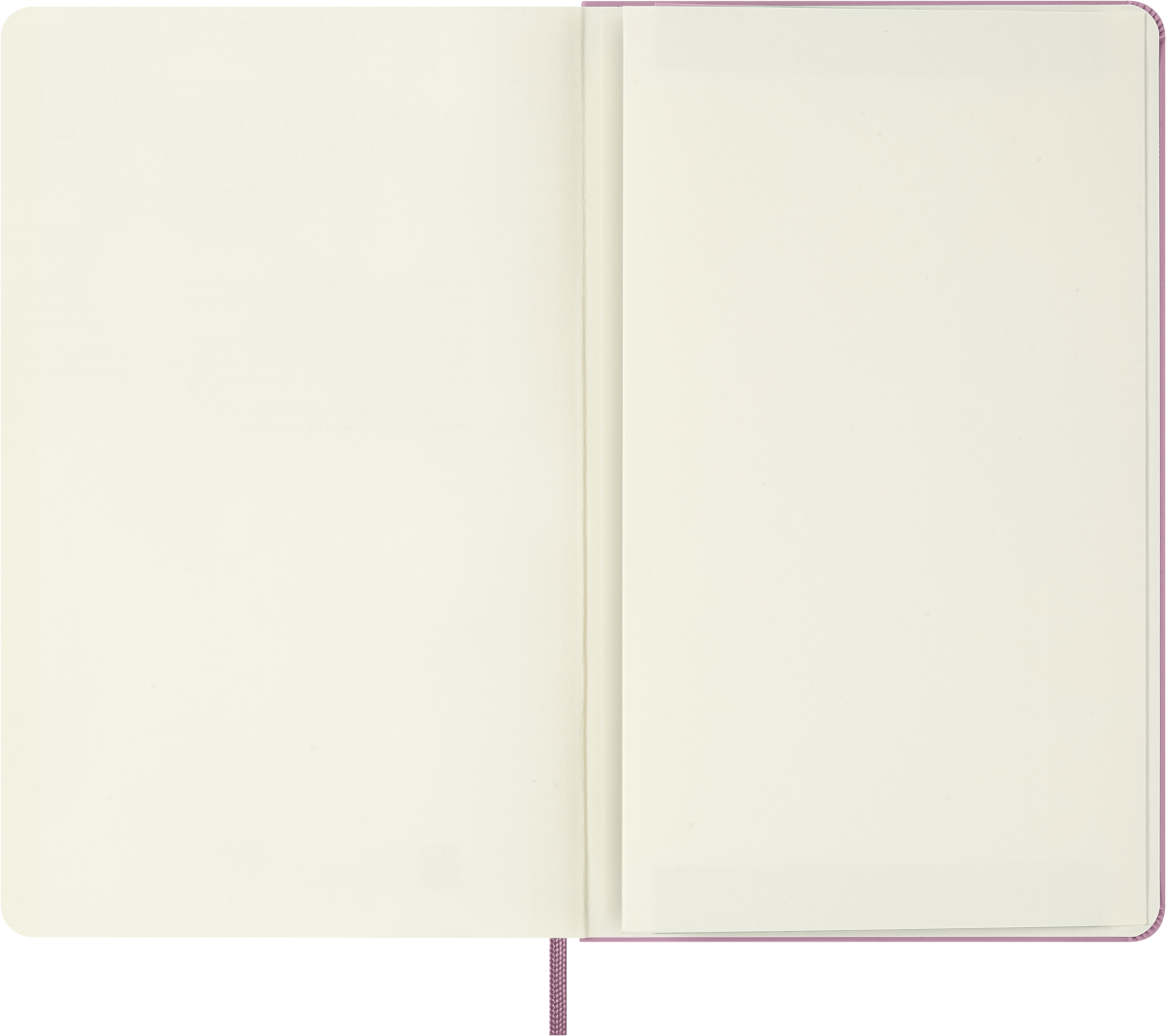 Moleskine Majestic Pink notebook – elastic closure and ribbon bookmark