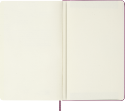Moleskine Majestic Pink notebook – elastic closure and ribbon bookmark