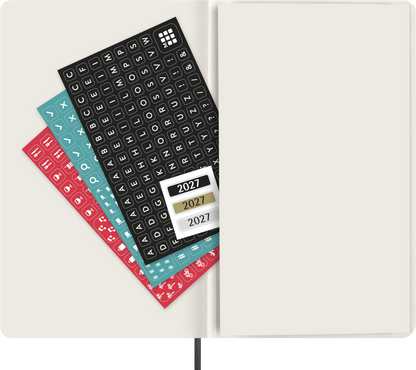 Moleskine 2027 Daily Diary – 12 Months, Large, Soft Cover, Black – view 5