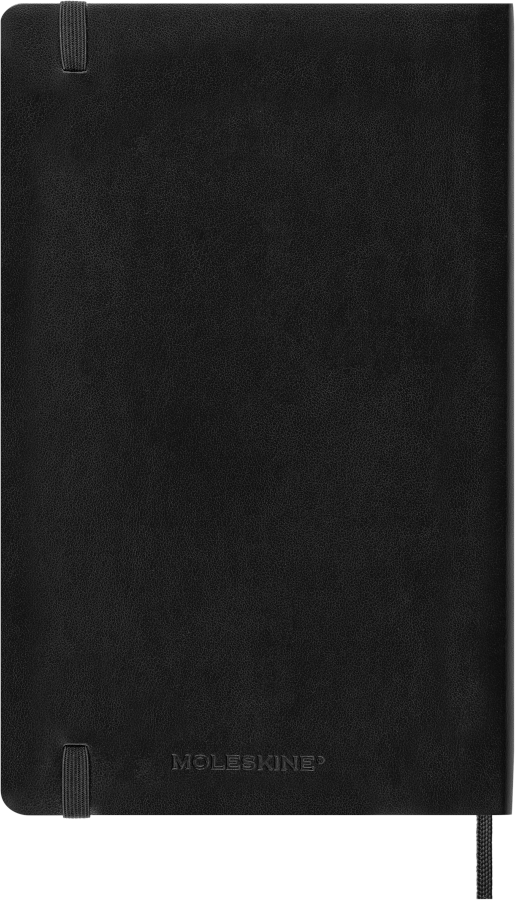 Moleskine 2027 Daily Diary – 12 Months, Large, Soft Cover, Black – view 6