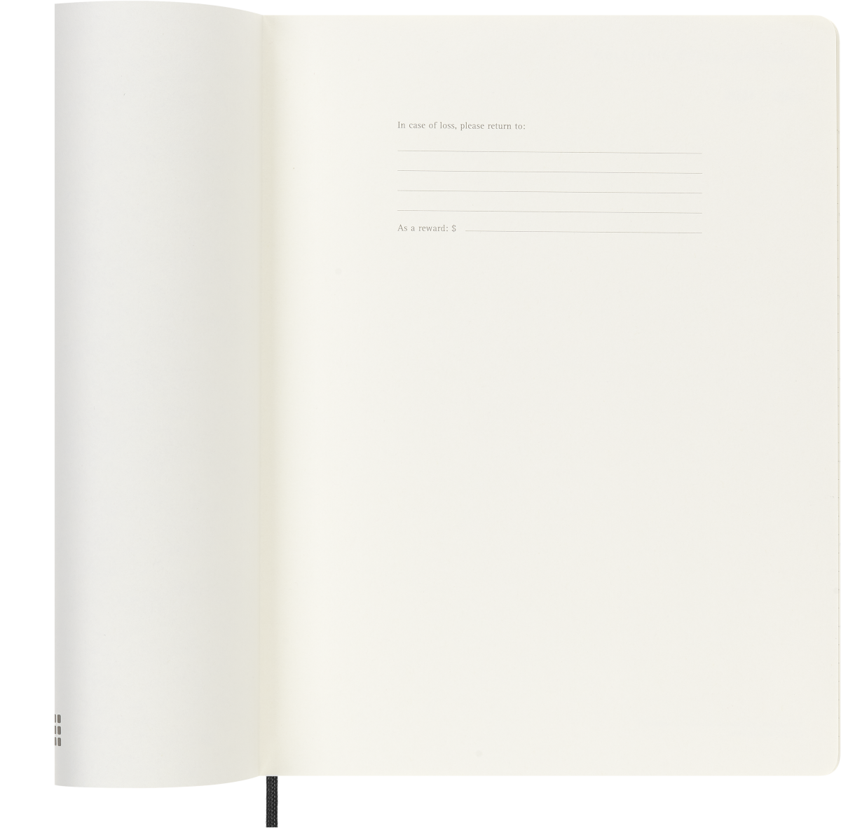 Moleskine 2026–27 Weekly Diary – 18 Months, Extra Large, Soft Cover, Black – view 2