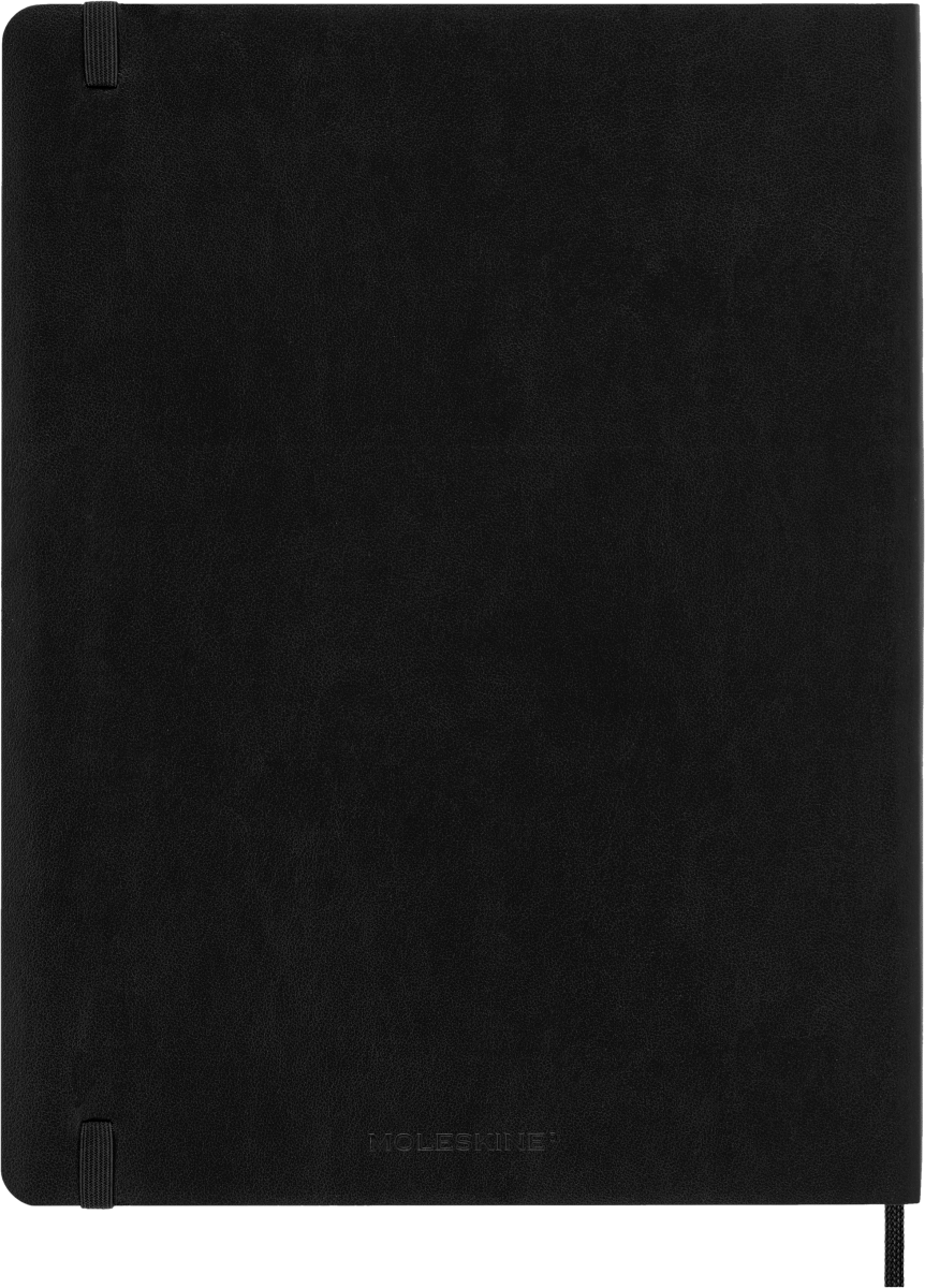 Moleskine 2026–27 Weekly Diary – 18 Months, Extra Large, Soft Cover, Black – view 6