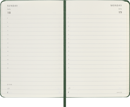 Moleskine 2027 Daily Diary – one page per day layout