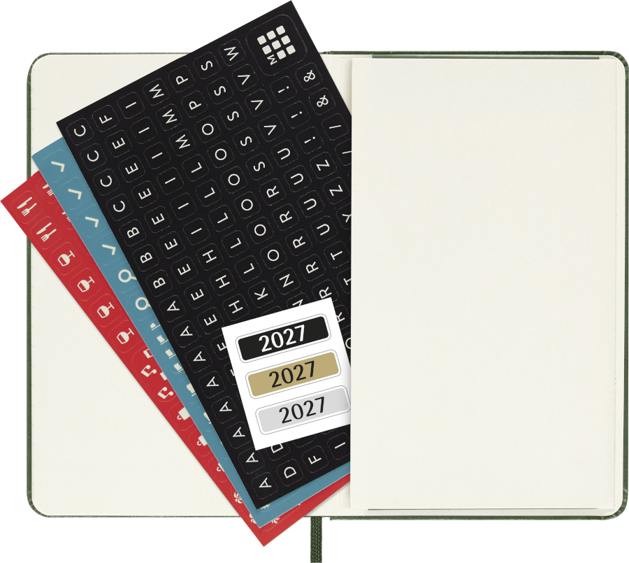Moleskine 2027 Daily Diary – planning pages detail