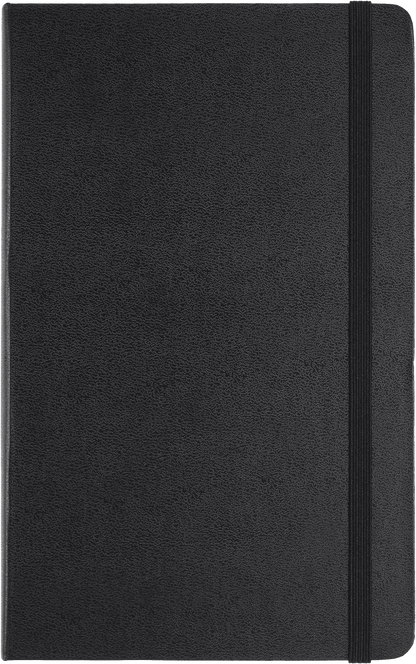 Moleskine Art Watercolour Notebook, large, with black hard cover and elastic closure