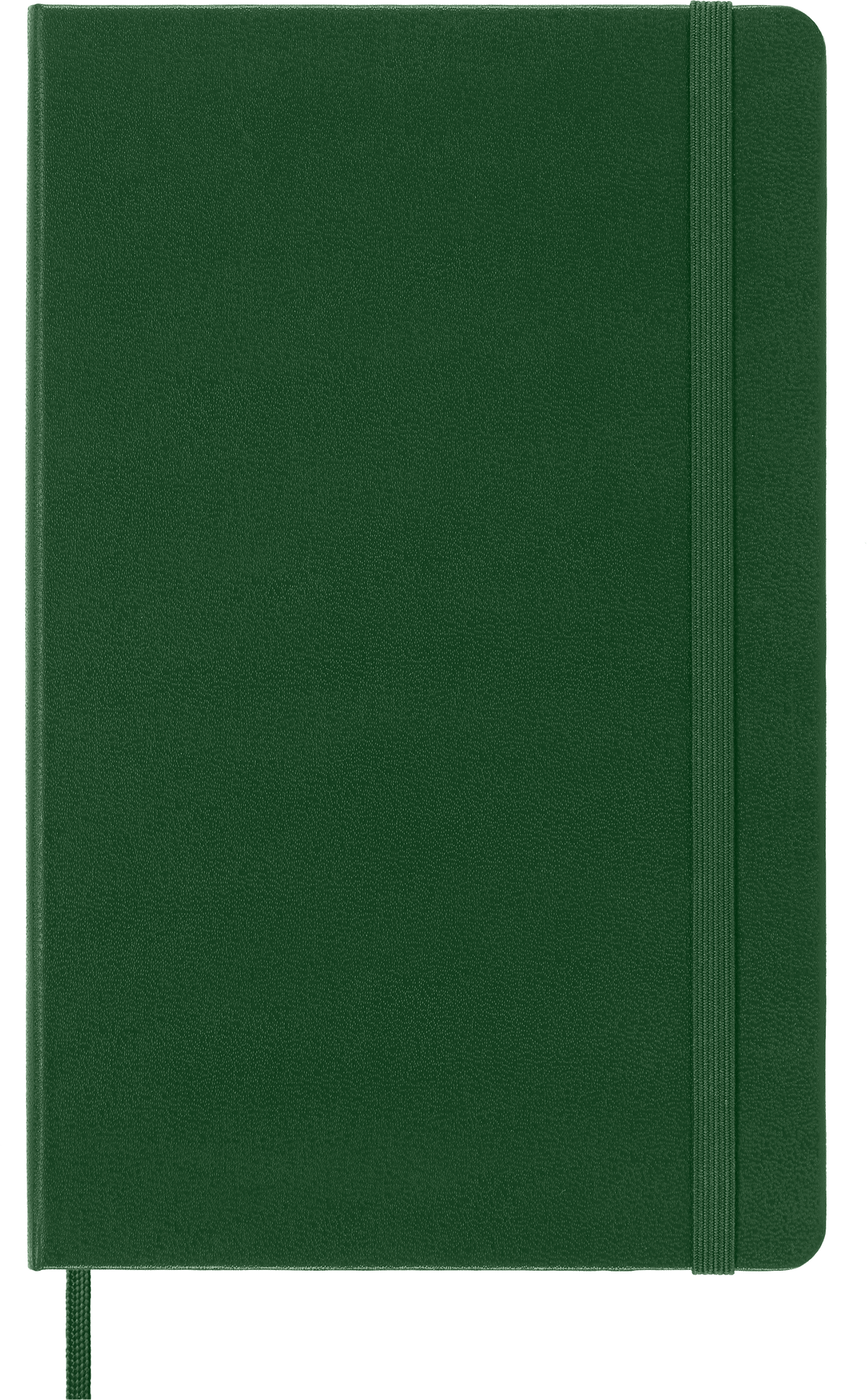Moleskine Classic Notebook, Large, Squared, Hard Cover in Myrtle Green – front cover