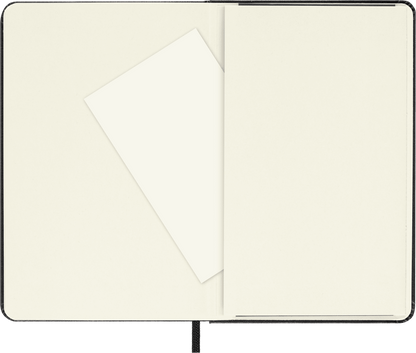 Moleskine Pocket Plain Hard Cover Notebook in Black – detail