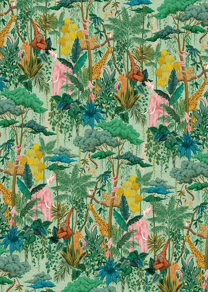 Safari Gift Wrap Sheet
