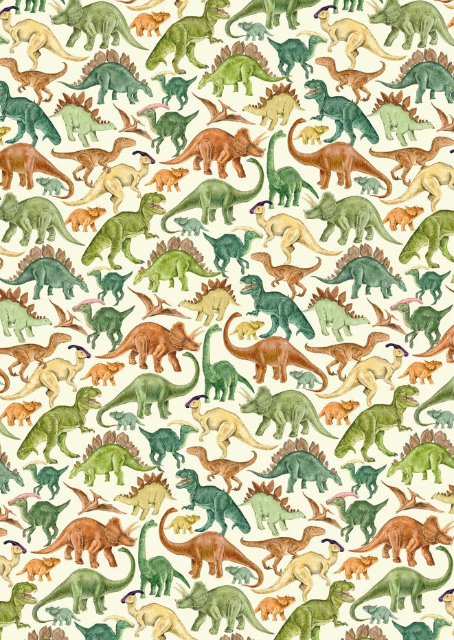 Dinosaurs Gift Wrap Sheet