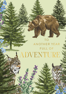 To Another Year Full of Adventure Habitania Card