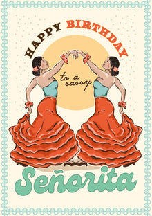Happy Birthday Senorita Howdy! Card