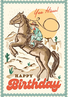 Yee Haw Happy Birthday Howdy! Card