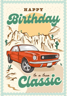 Happy Birthday to a True Classic Howdy! Card