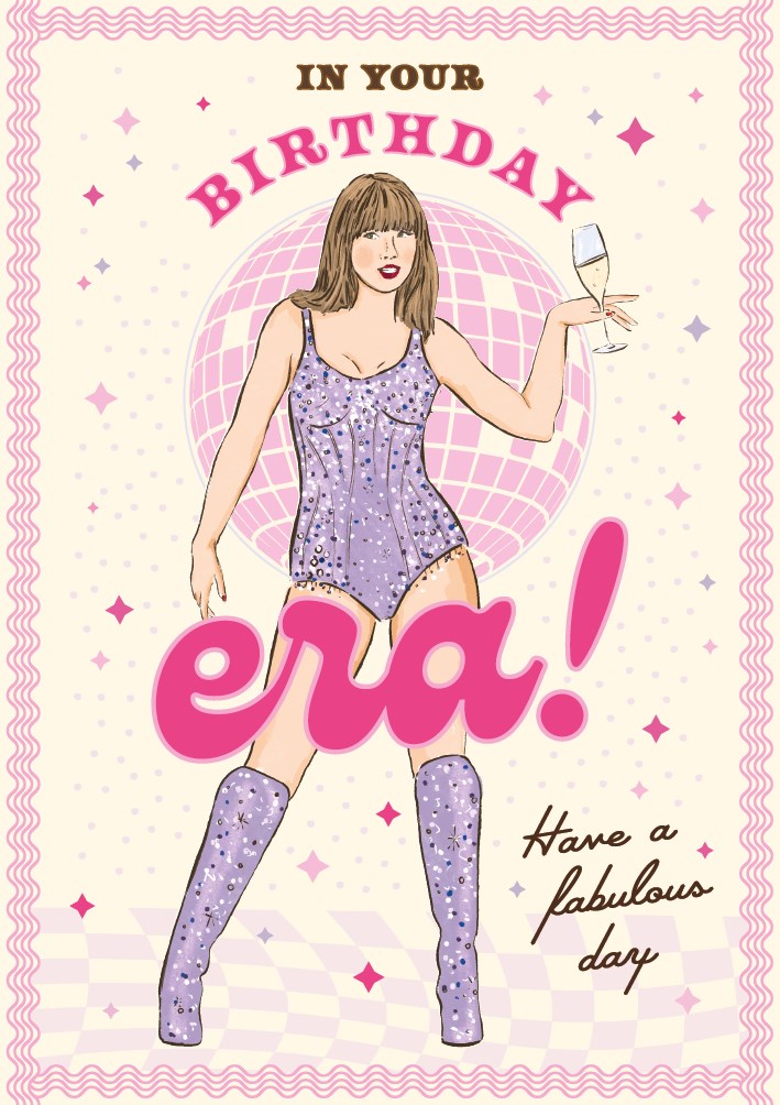 Its your Birthday Era Howdy! Card
