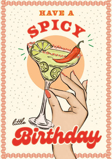 Spicy Little Birhtday Howdy! Card