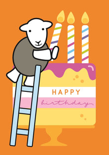 Ladder Cake Herdy Card