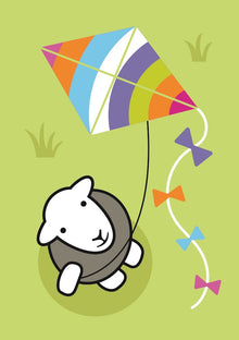 Flying a Kite Herdy Card