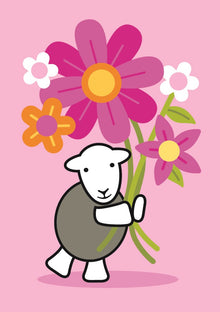 Flowers Herdy Card